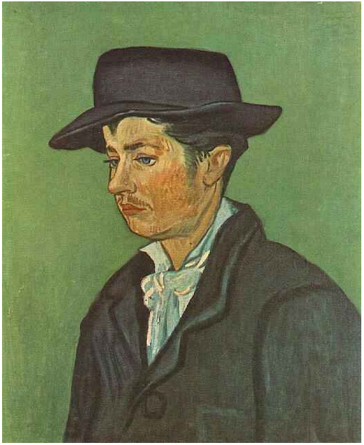 Vincent van Gogh Retrato de Armand Roulin Painting Vincent van Gogh's Retrato de Armand Roulin Painting