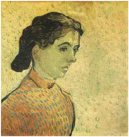 Vincent van Gogh El poco Arlesienne Painting Vincent van Gogh's El poco Arlesienne Painting
