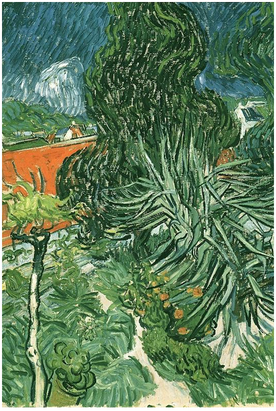 Vincent van Gogh El jardín de Doctor Gachet en Auvers Painting Vincent van Gogh's El jardín de Doctor Gachet en Auvers Painting