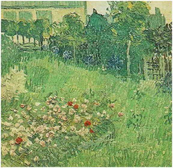 Vincent van Gogh Jardín de Daubigny Painting Vincent van Gogh's Jardín de Daubigny Painting