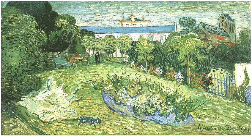 Vincent van Gogh Jardín de Daubigny Painting Vincent van Gogh's Jardín de Daubigny Painting