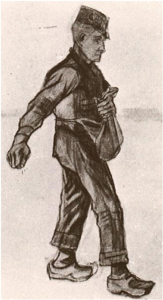 Vincent van Gogh Sembrador Drawing Vincent van Gogh's Sembrador Drawing
