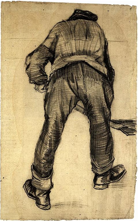 Vincent van Gogh Excavador Drawing Vincent van Gogh's Excavador Drawing