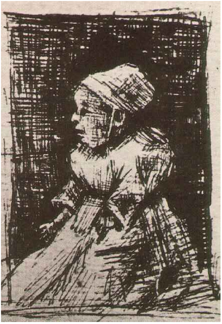 Vincent van Gogh Bebé Drawing Vincent van Gogh's Bebé Drawing