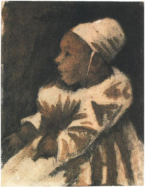Vincent van Gogh Bebé Drawing Vincent van Gogh's Bebé Drawing