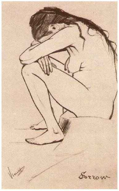 Vincent van Gogh Pena Drawing Vincent van Gogh's Pena Drawing