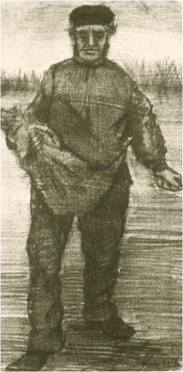Vincent van Gogh Sembrador Drawing Vincent van Gogh's Sembrador Drawing