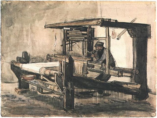 Vincent van Gogh Tejedor Watercolor Vincent van Gogh's Tejedor Watercolor