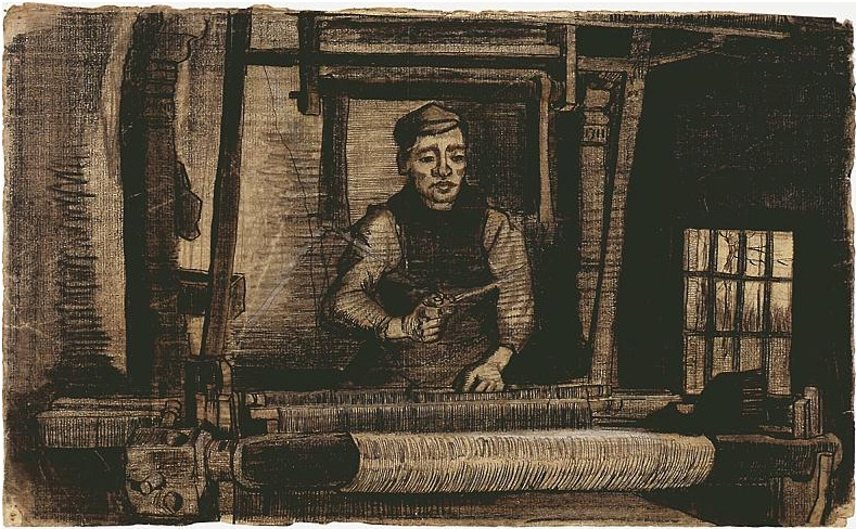 Vincent van Gogh Tejedor Drawing Vincent van Gogh's Tejedor Drawing
