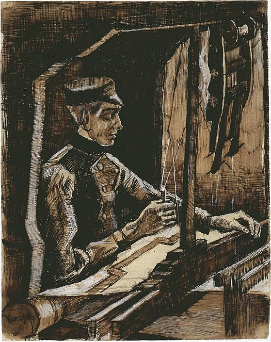 Vincent van Gogh Tejedor Drawing Vincent van Gogh's Tejedor Drawing