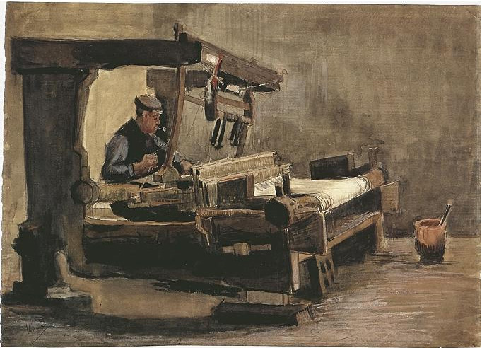 Vincent van Gogh Tejedor Watercolor Vincent van Gogh's Tejedor Watercolor