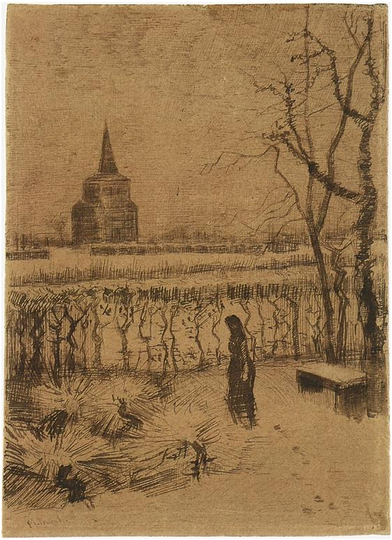 Vincent van Gogh Melancolía Drawing Vincent van Gogh's Melancolía Drawing