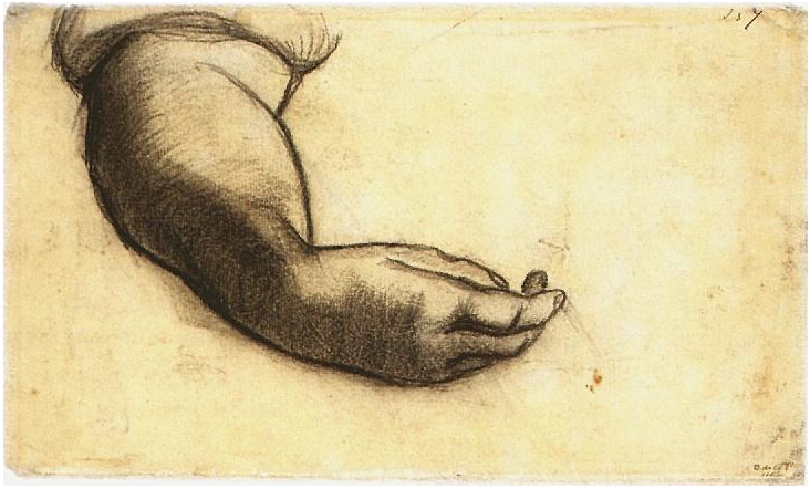 Vincent van Gogh Arm Drawing Vincent van Gogh's Arm Drawing