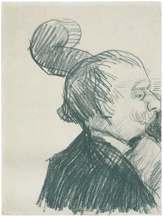 Vincent van Gogh Contrabajista Drawing Vincent van Gogh's Contrabajista Drawing