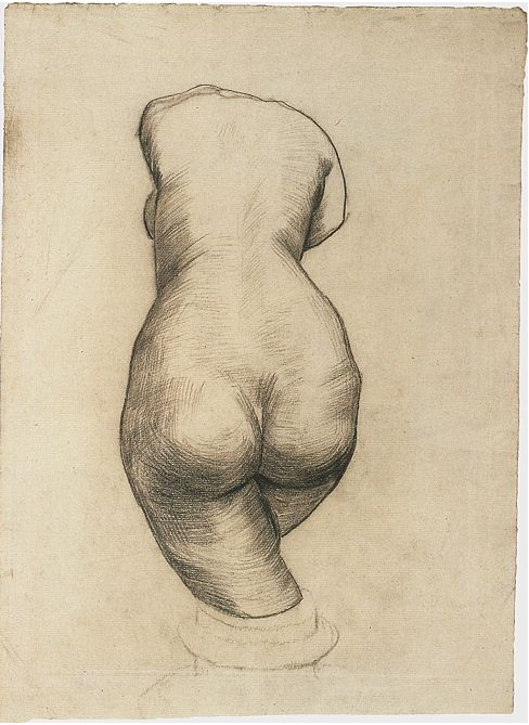 Vincent van Gogh Torso de Venus Drawing Vincent van Gogh's Torso de Venus Drawing