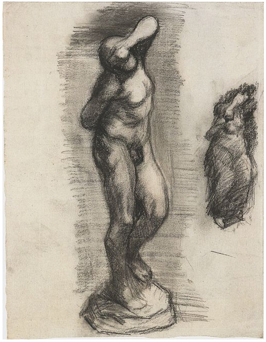 Vincent van Gogh Esclavo joven Drawing Vincent van Gogh's Esclavo joven Drawing