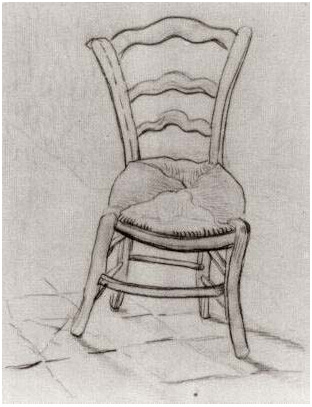 Vincent van Gogh Silla Drawing Vincent van Gogh's Silla Drawing