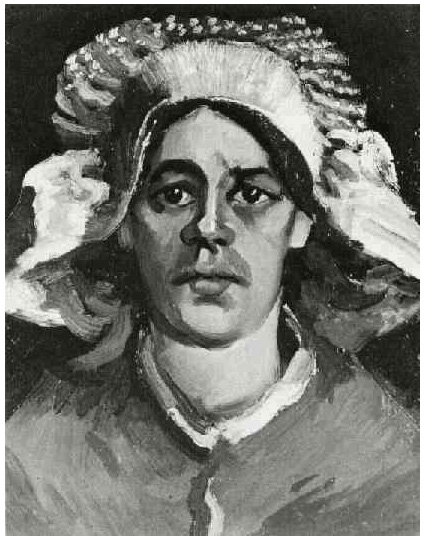 Vincent van Gogh Gordina de Groot, Head Painting Vincent van Gogh's Gordina de Groot, Head Painting