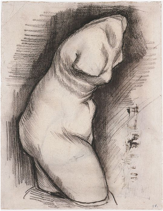 Vincent van Gogh Torso de Venus Drawing Vincent van Gogh's Torso de Venus Drawing
