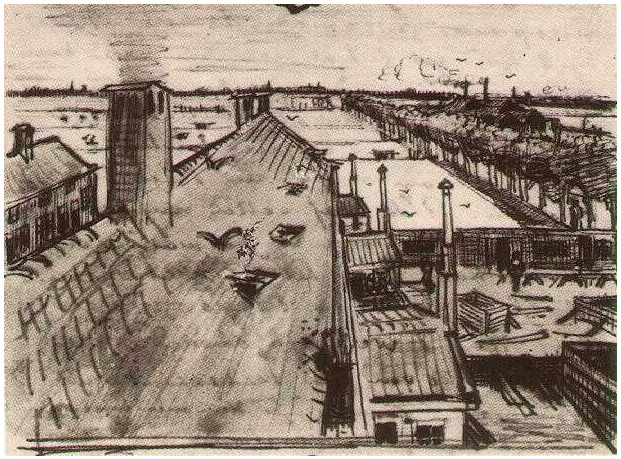 Vincent van Gogh Techos LetterSketches Vincent van Gogh's Techos LetterSketches