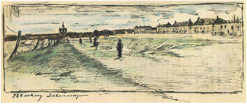 Vincent van Gogh Tierra blanqueada LetterSketches Vincent van Gogh's Tierra blanqueada LetterSketches