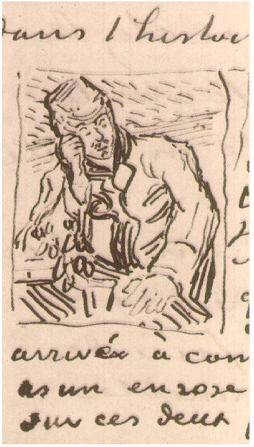 Vincent van Gogh LetterSketches Vincent van Gogh's LetterSketches