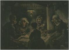 Van Gogh Los comedores de papas