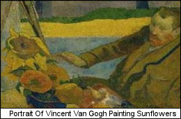 van gogh painting sunflowers