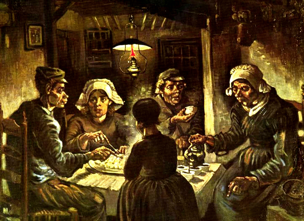 The Potato Eaters Van Gogh Gallery