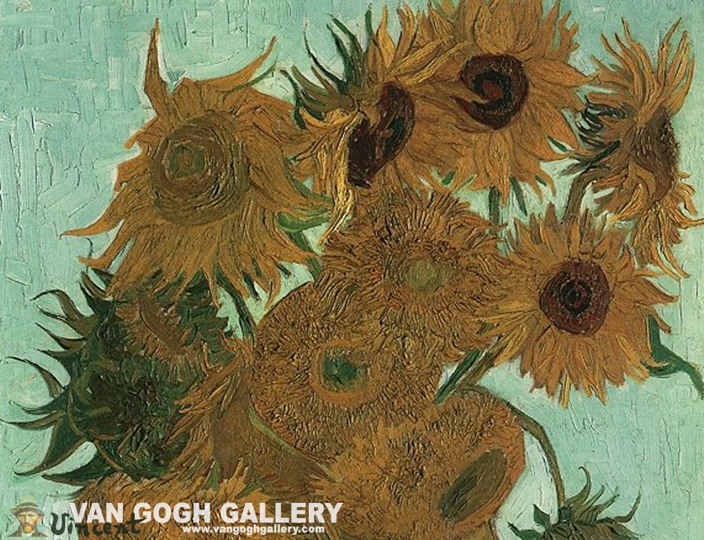 wallpaper van gogh the vincent van gogh wallpaper van gogh sunflower mural art